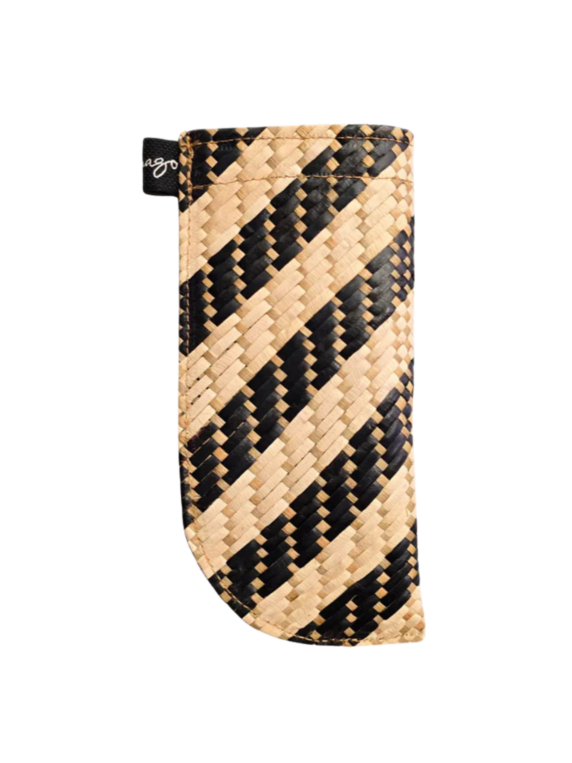 Woven Straw Glass Case