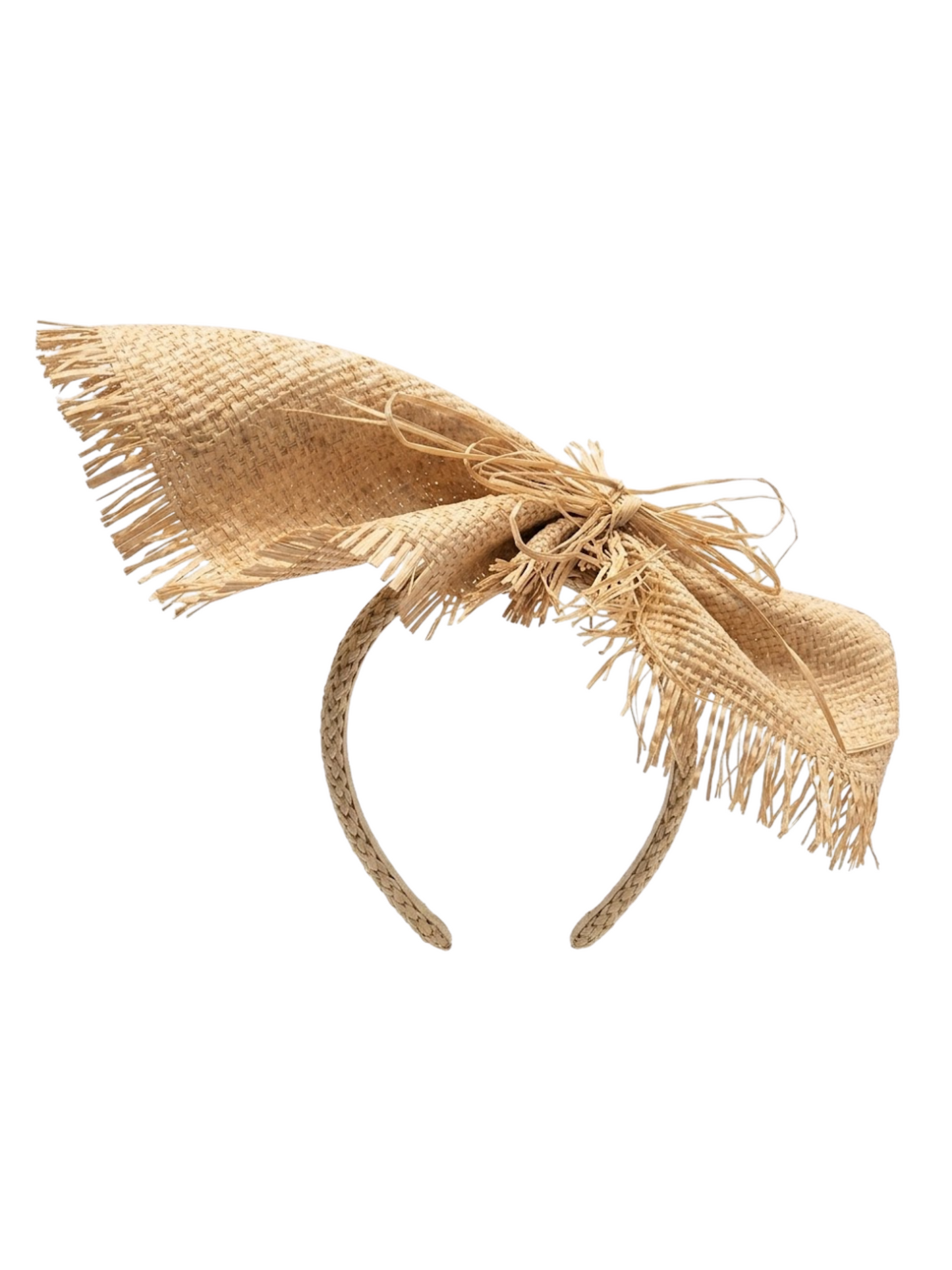 XL Flat Raffia  Headband 