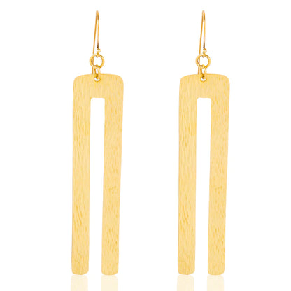 Zaafira Brass Earring