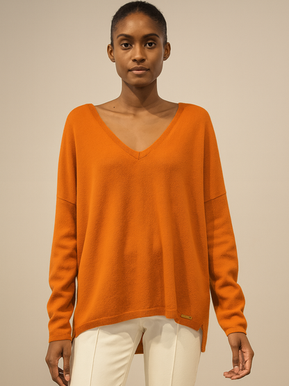 V-neck Cashmere Sweater