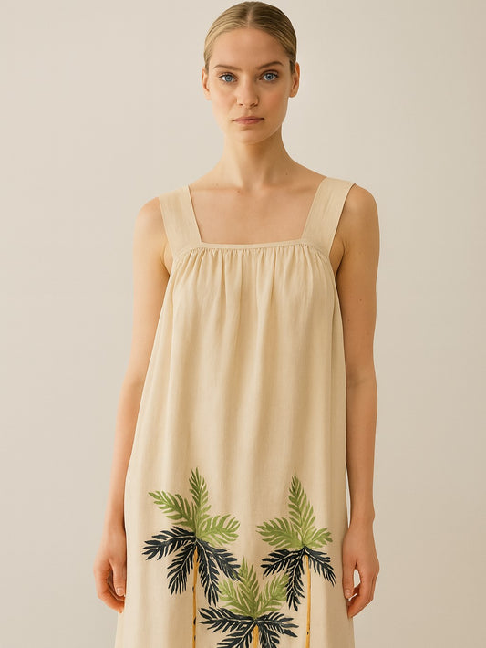 Applique Palma Strap Dress