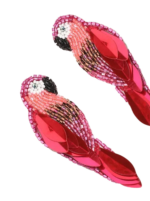 Ara Earrings Fuchsia