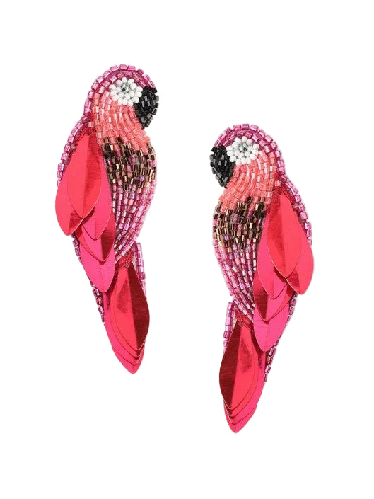 Ara Earrings Fuchsia