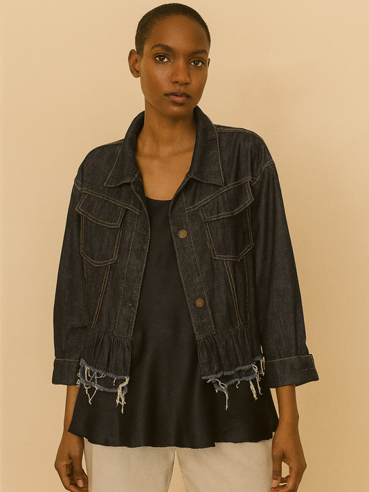Denim Short Jacket