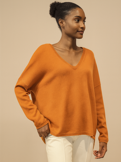 V-neck Cashmere Sweater