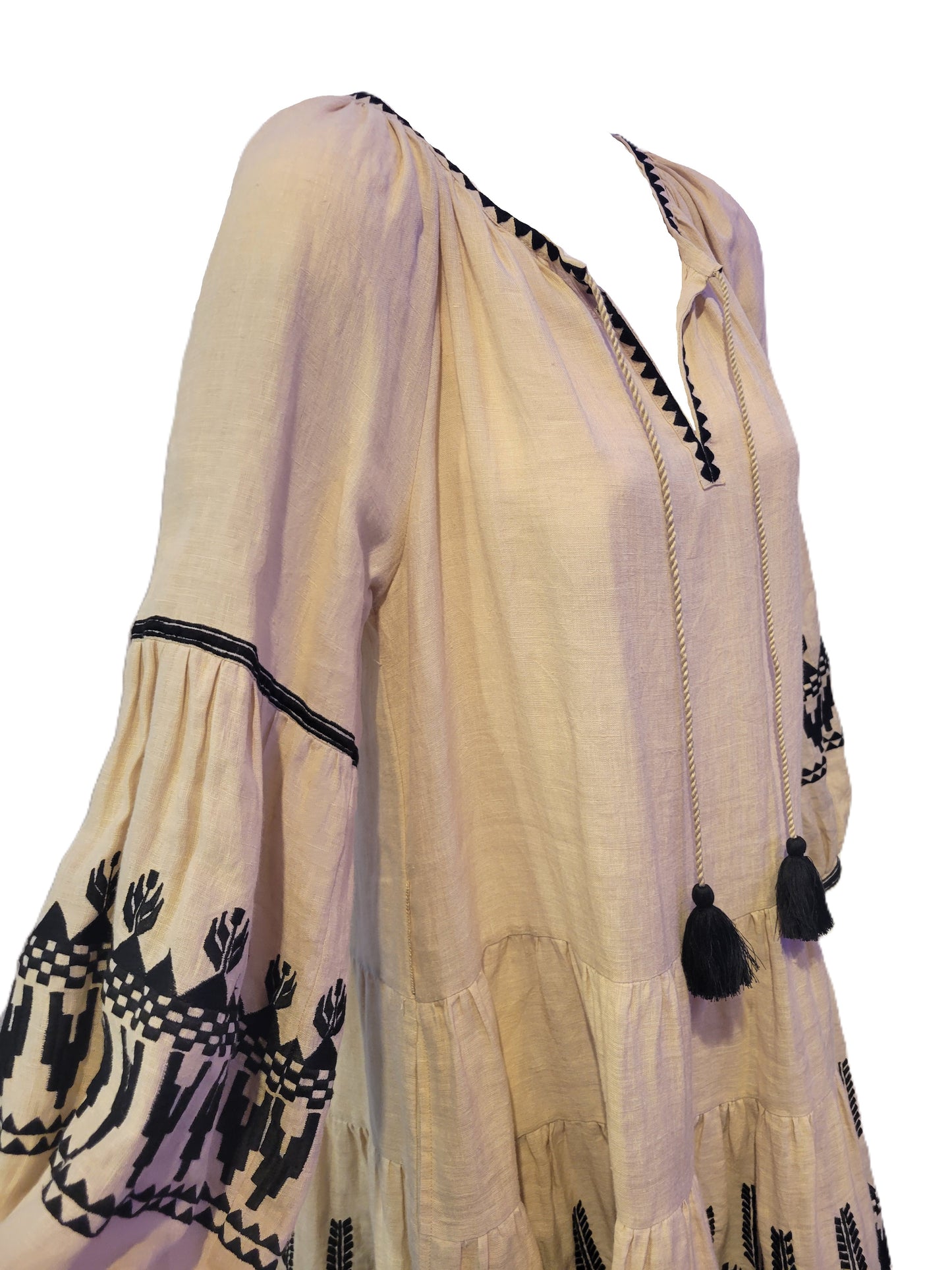 Santorini Linen Dress