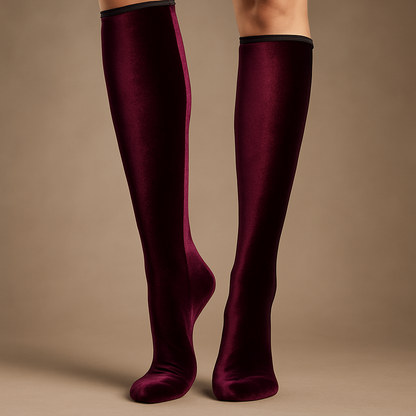 Long Velvet socks