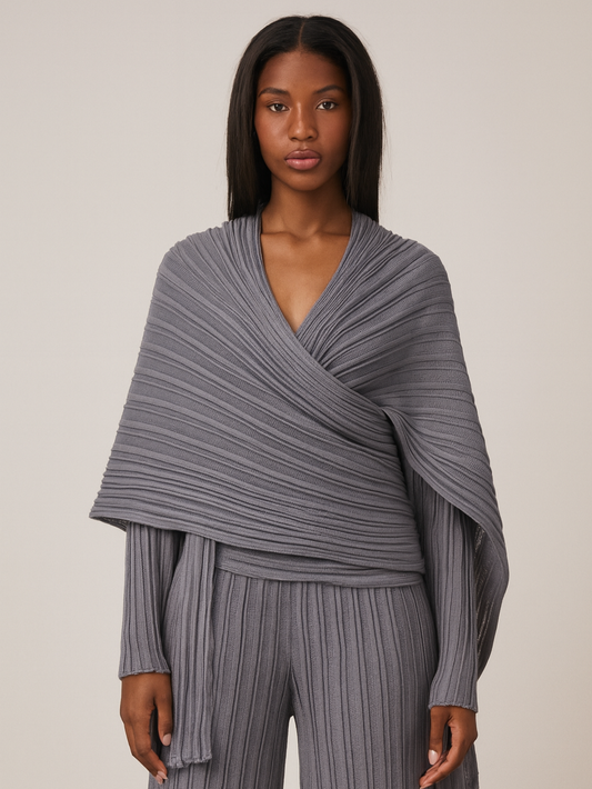 “Archetypes” Wrap Cardigan