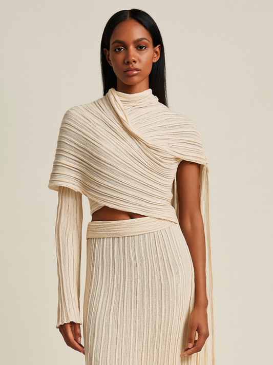 “Archetypes” Wrap Cardigan