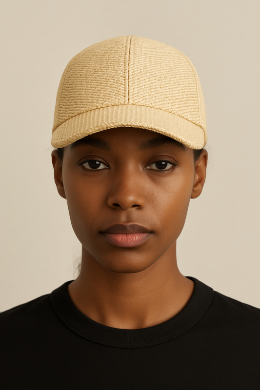 Natural Straw Cap