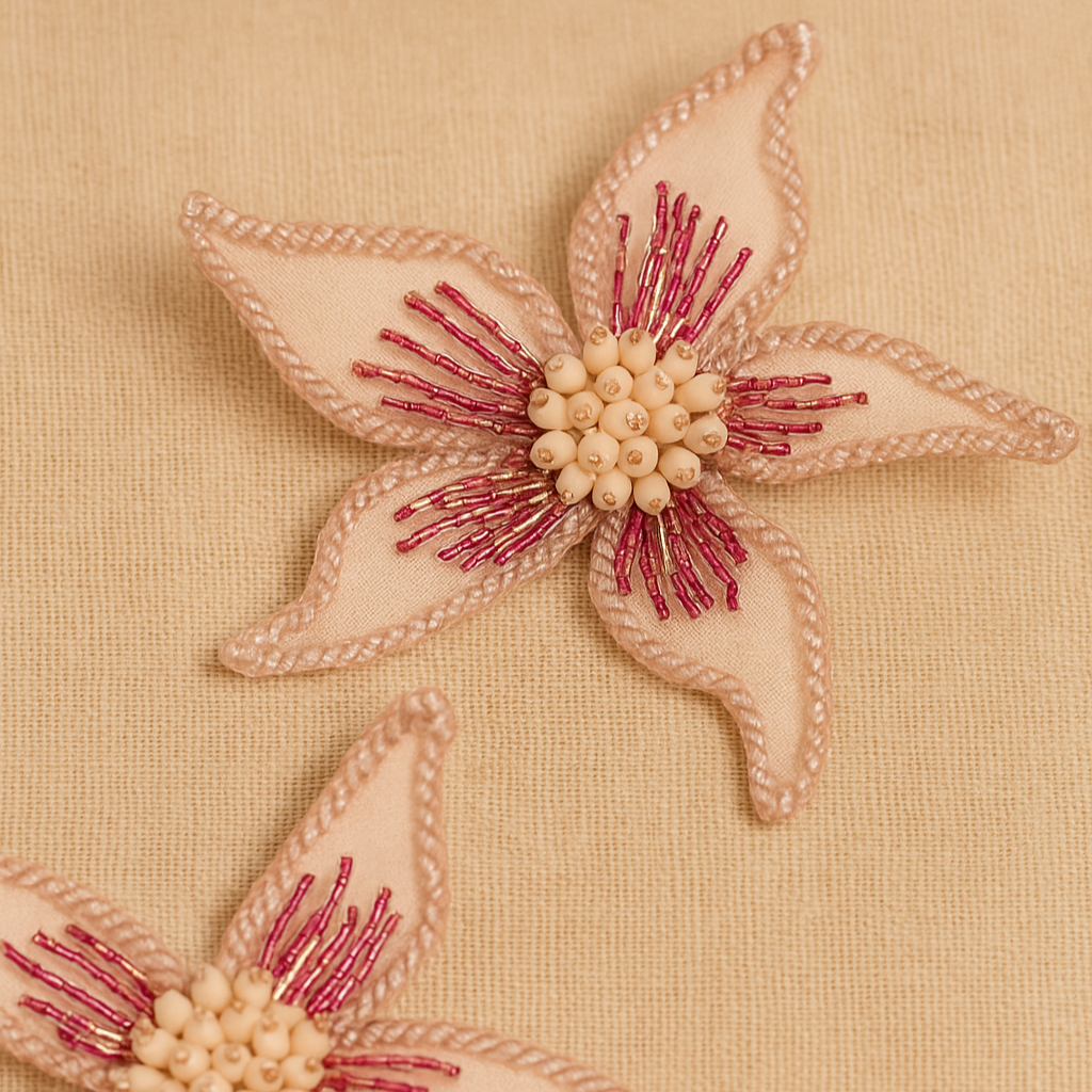 Star Flower Earrings