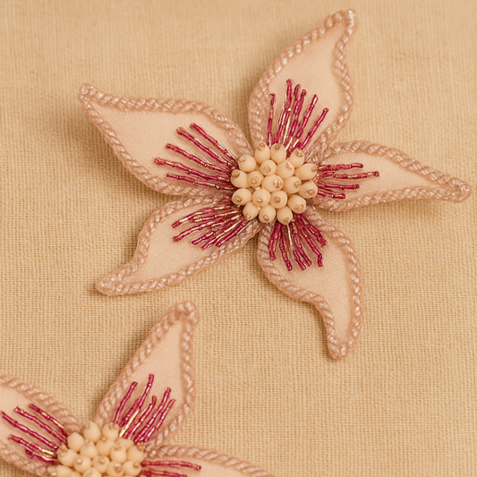 Star Flower Earrings