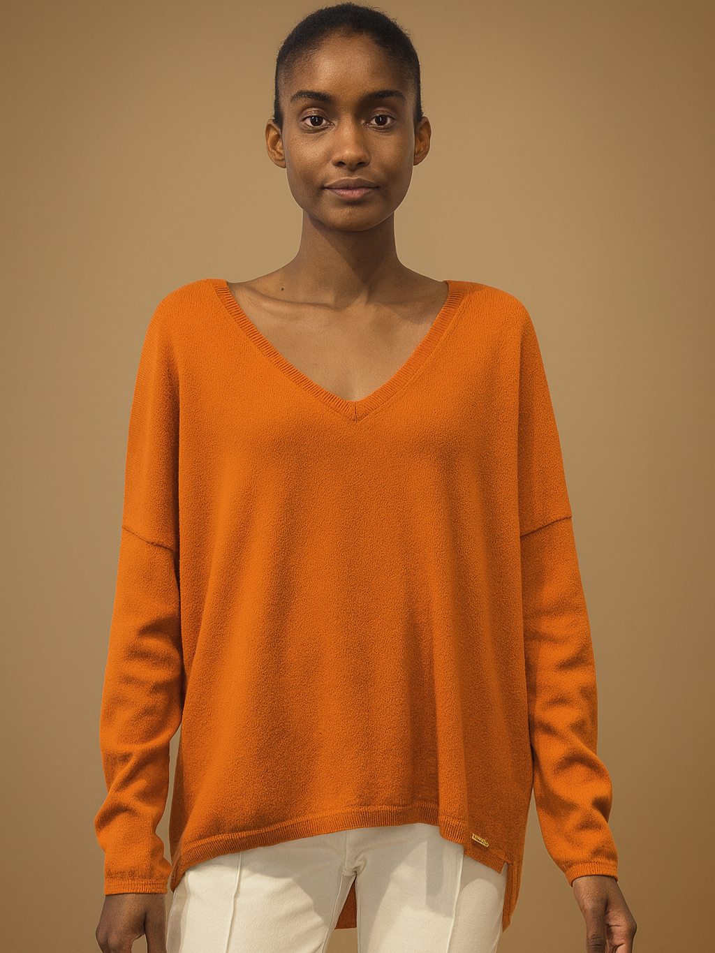 V-neck Cashmere Sweater
