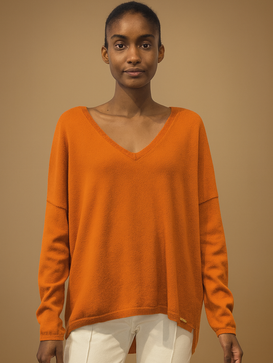 V-neck Cashmere Sweater