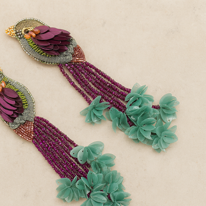 Kingfisher Earrings Sage