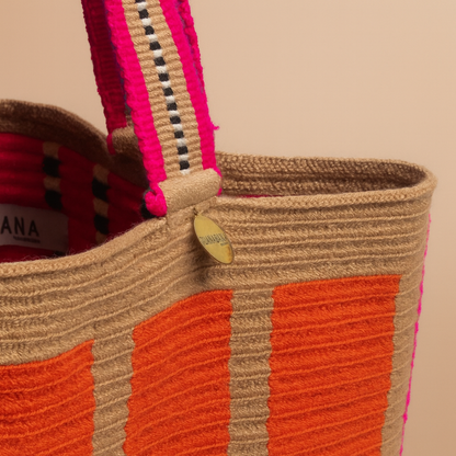 Wayuu Cala Tote Bag Goose