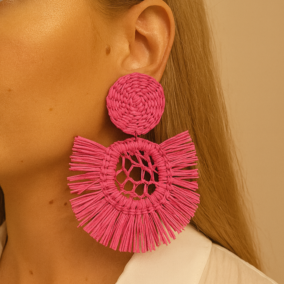 Small Fan Earring