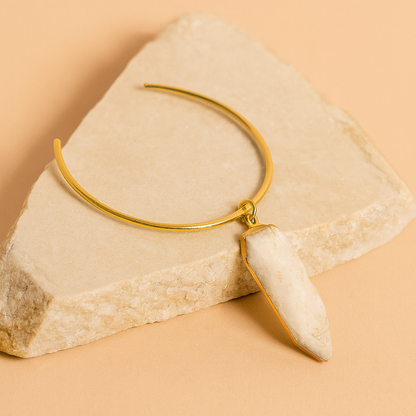 Zafa Large Quartz Choker