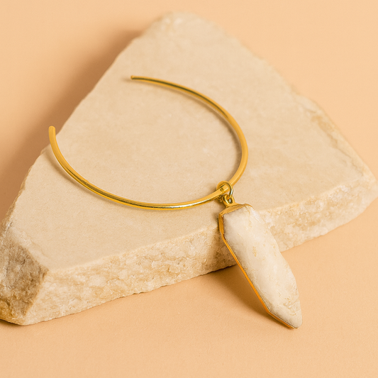 Zafa Large Quartz Choker