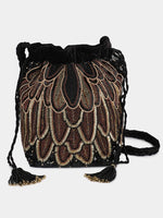 Load image into Gallery viewer, Feather Bucket Bag
