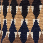 Load image into Gallery viewer, Handmade Small Crossbody Wayuu Brown &amp; Navy
