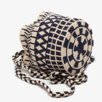 Load image into Gallery viewer, Small Crossbody Wayuu Beige, Navy
