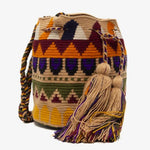 Load image into Gallery viewer, Small Crossbody Wayuu Purple, Toasted
