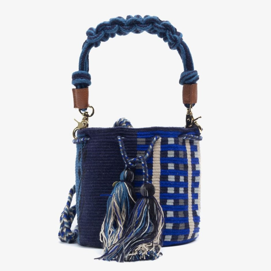 Handmade Small Crossbody Wayuu Cockatoo