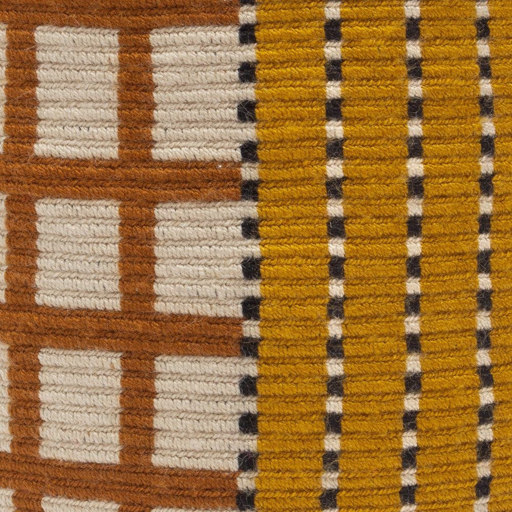 Handmade Small Crossbody Wayuu Goose Mustard