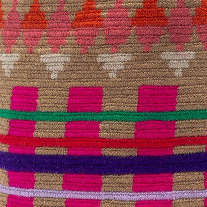 Handmade Small Crossbody Wayuu Swan