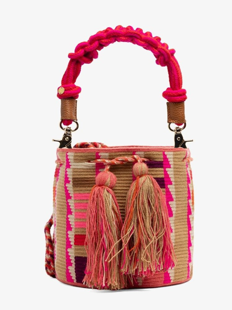 Small Crossbody Wayuu Bag Corvus