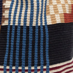 Load image into Gallery viewer, Handmade Wayuu Tote Bag Brown Blue &amp; Black
