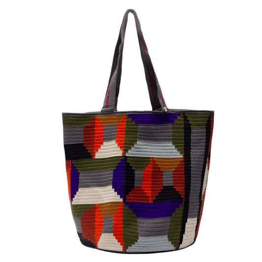 Wayuu Cala Tote Bag Barracuda