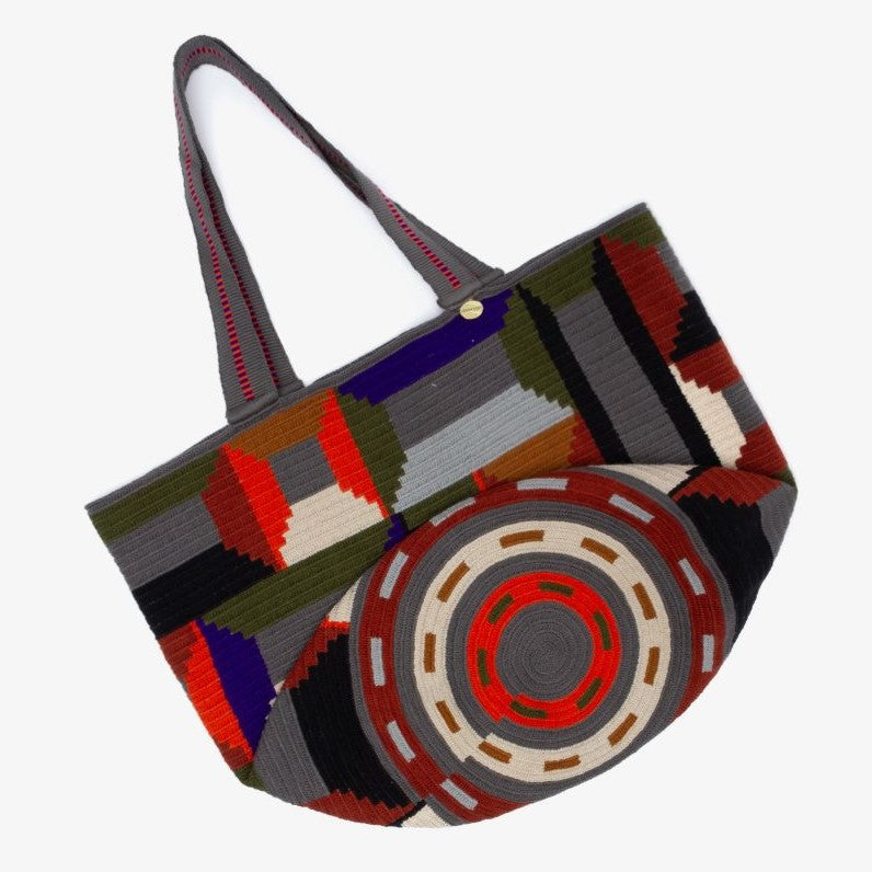 Wayuu Cala Tote Bag Barracuda