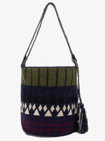 Load image into Gallery viewer, Melbourne Wayuu Navy &amp; Green
