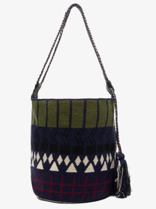 Melbourne Wayuu Navy & Green