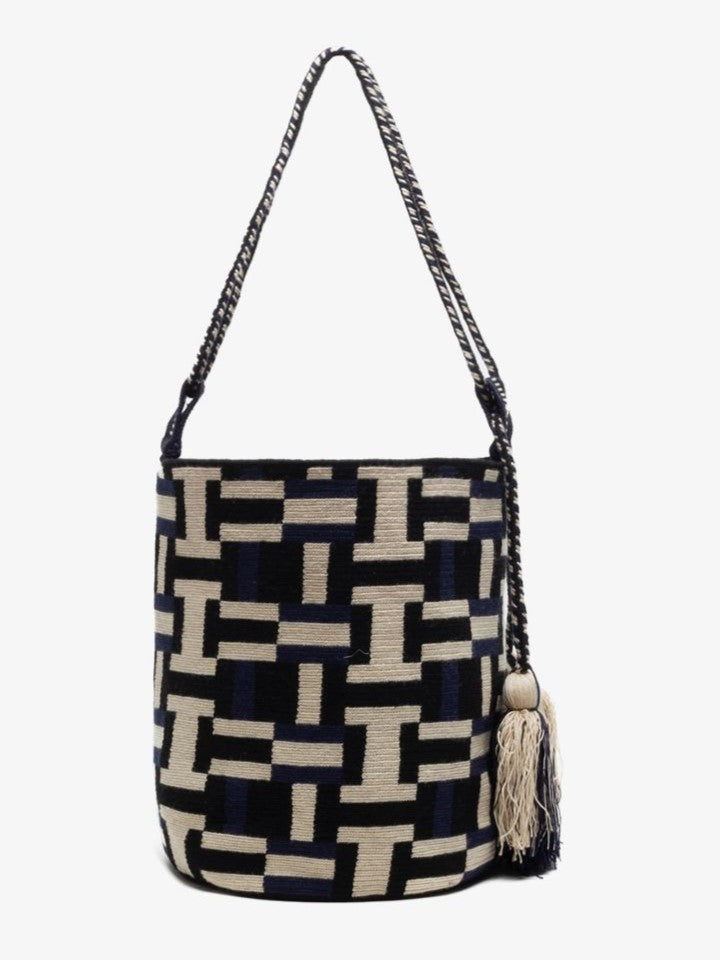 Melbourne Wayuu Navy & Beige