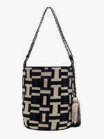 Load image into Gallery viewer, Melbourne Wayuu Navy &amp; Beige

