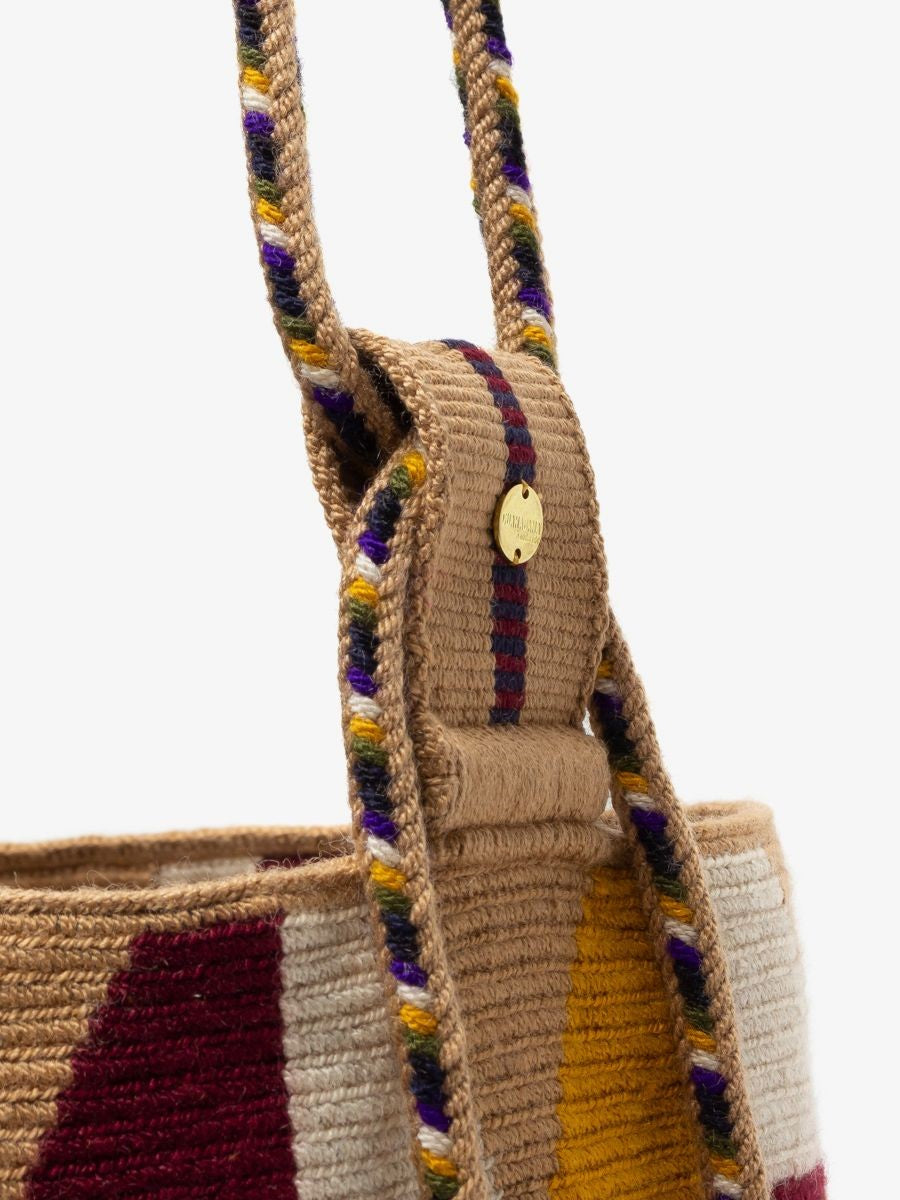 Melbourne Wayuu Purple & Toast