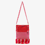 Load image into Gallery viewer, Zoe Bag Coral/Fuchsia

