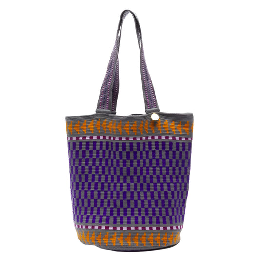 Wayuu Cala Tote Bag Anchovy