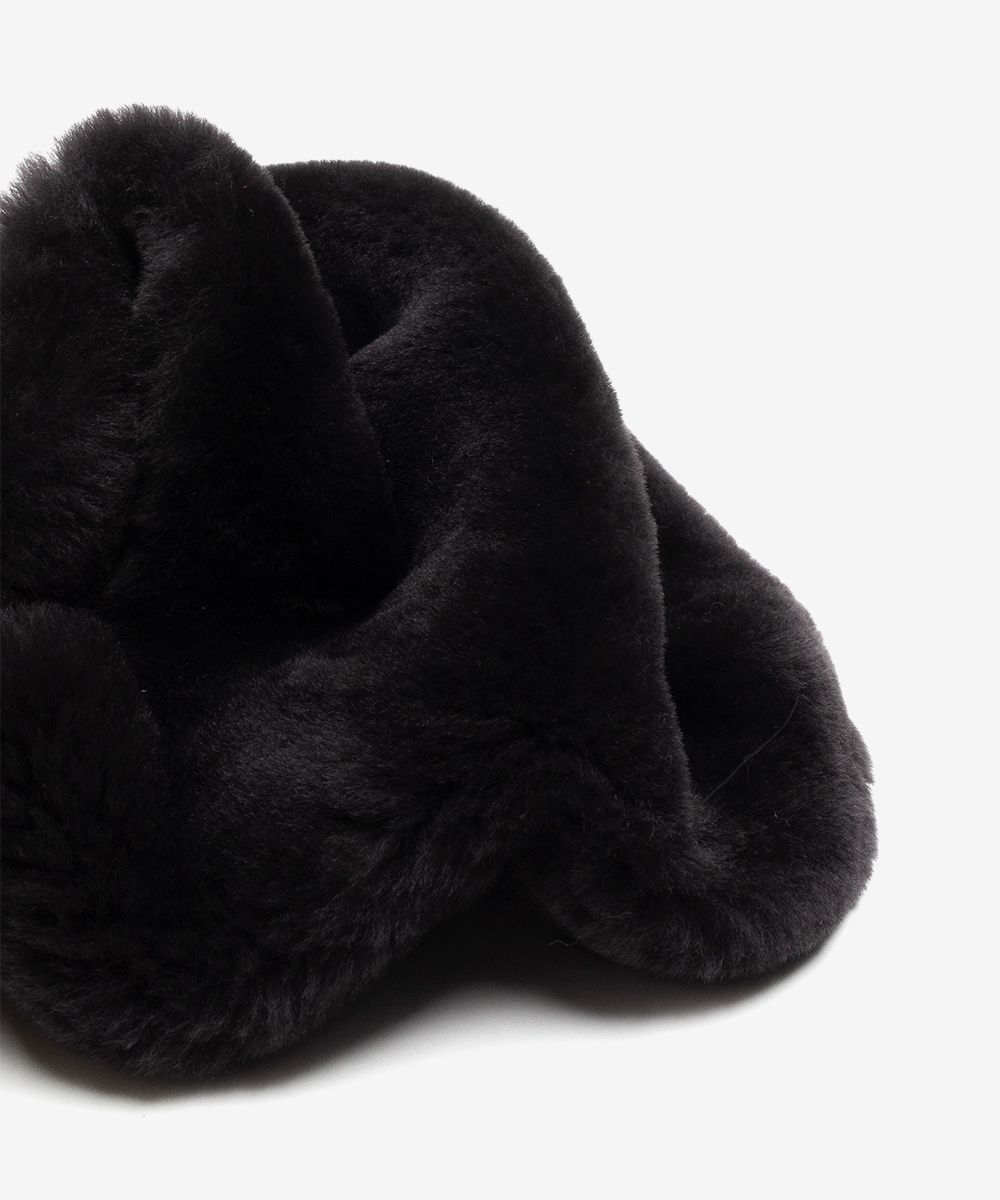 Charcoal Mouton Bag