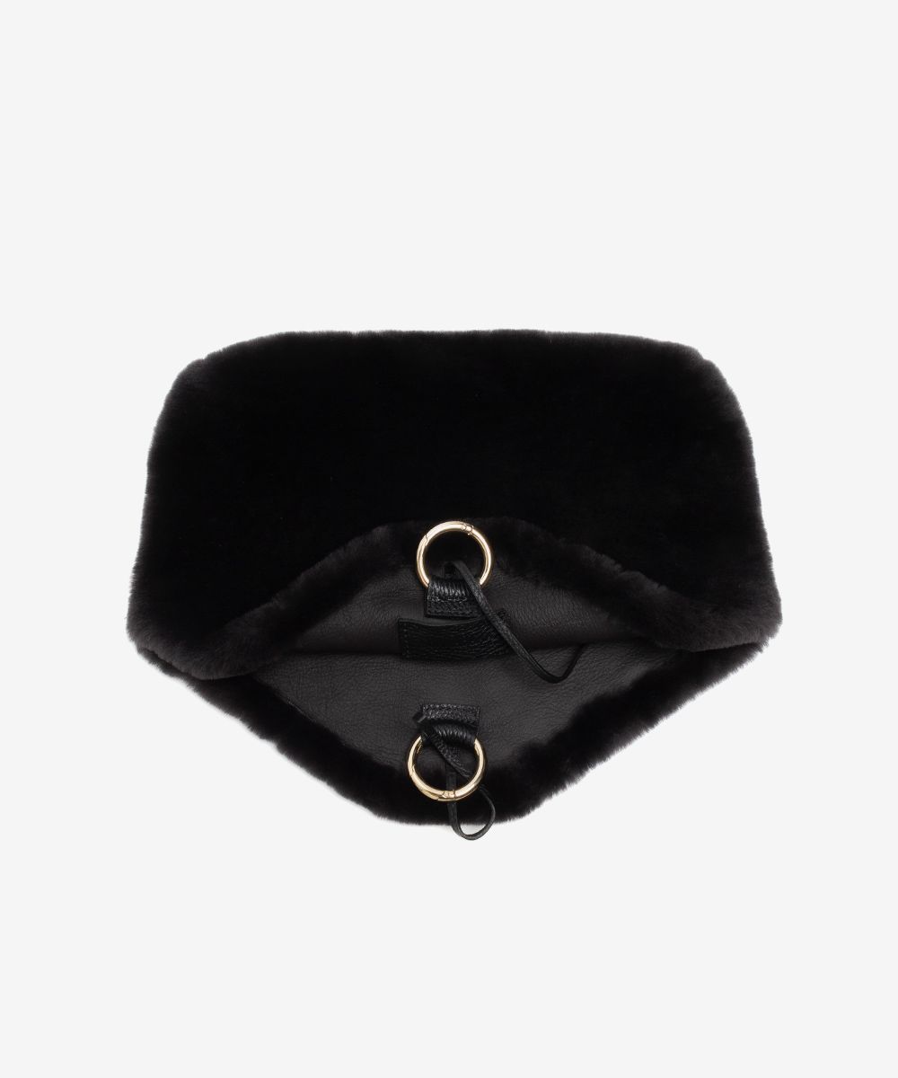 Charcoal Mouton Bag