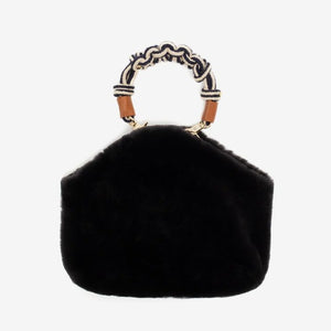 Charcoal Mouton Bag