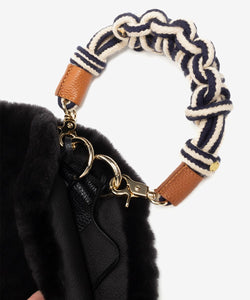 Charcoal Mouton Bag