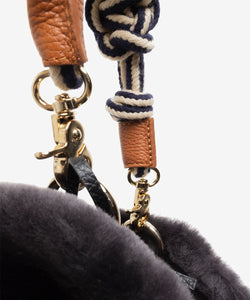 Charcoal Mouton Bag