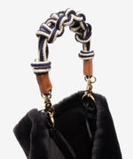 Load image into Gallery viewer, Charcoal Mouton Bag
