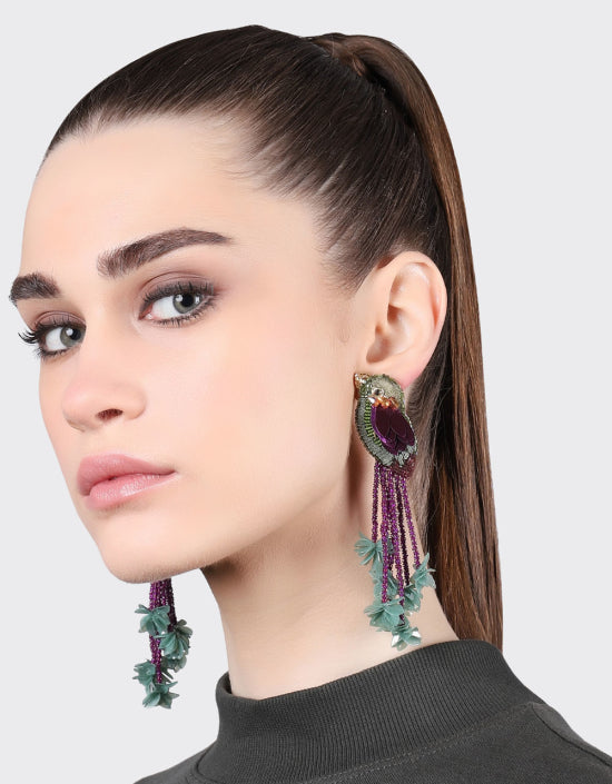 Kingfisher Earrings Sage