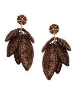 Load image into Gallery viewer, Leaf Earrings
