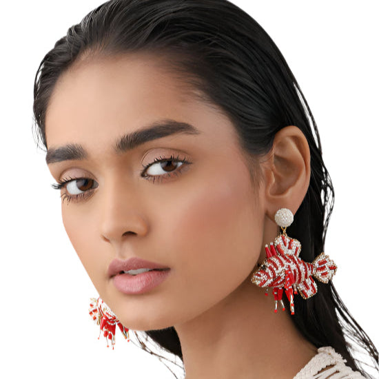 Lion Fish Earrings